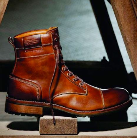 Handmade Men’s Dark Tan Chukka Lace Up Dress Office Boots, Real Leather Ankle Business Boots