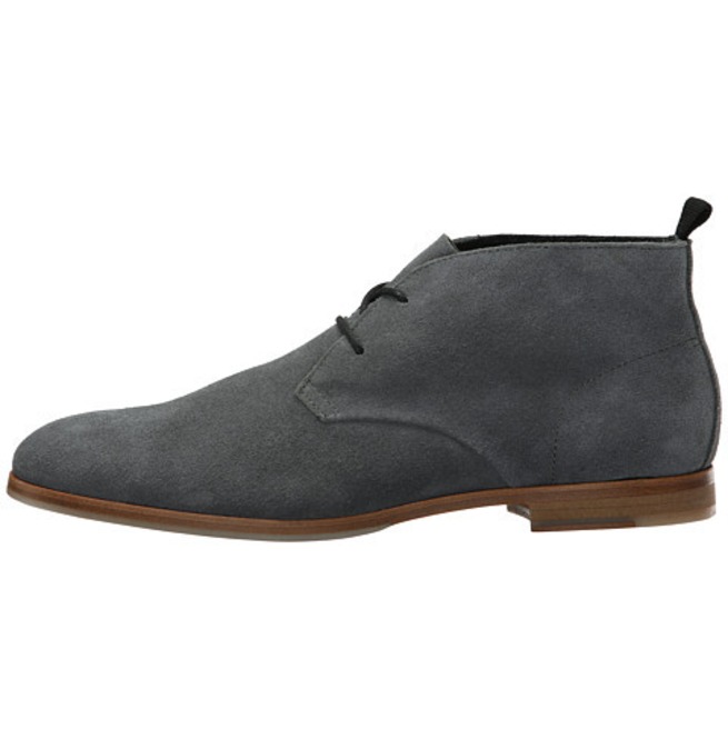 Handmade Men Gray Boots, Chukka Boots For , Suede Leather Boot – Footeria